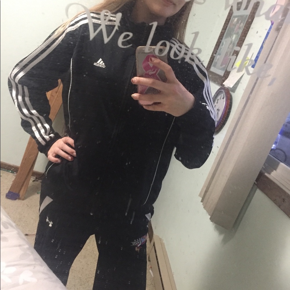 Adidas zip up jacket